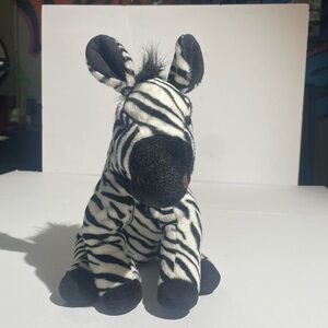 Wild Republic Zebra Plush Cuddlekins 12" Stuffed Animal Toy Safari Black White